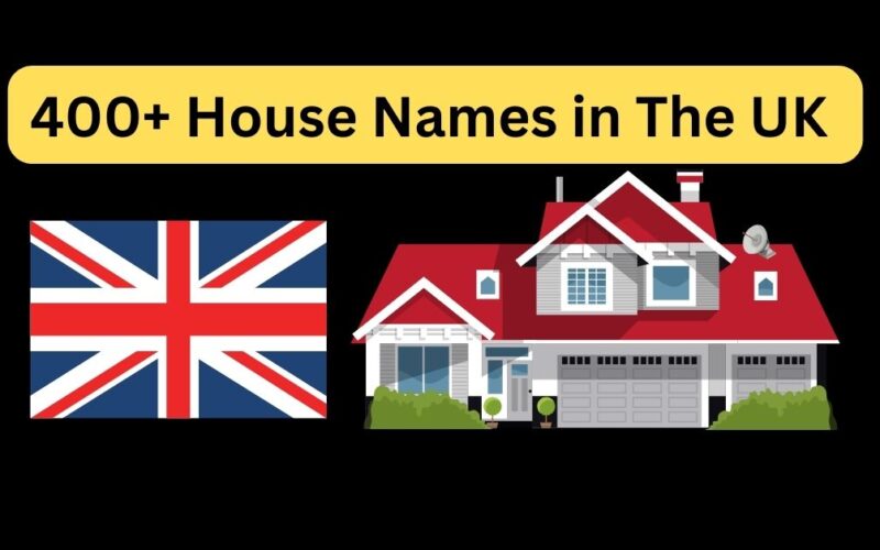 House Names in the UK